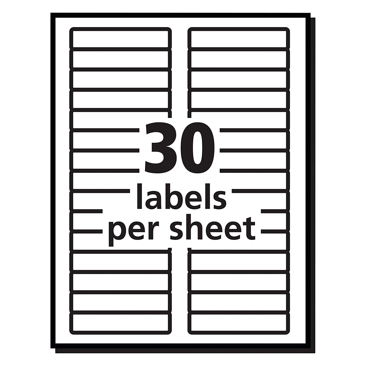 Avery 5266 1 3 Cut File Folder Labels Save Out Of The Box Save Out Of The Box