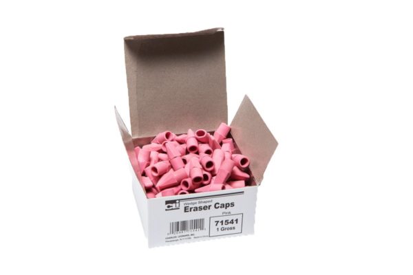 Charles Leonard Pencil Eraser Caps Pink 144/box (71541) - Save Out of the  Box - Save Out of the Box